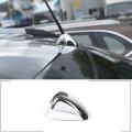 For Ford Ranger Wildtrak Car Roof Antenna Base Cover Trim, Abs Silver