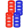 16 Pcs Silicone Bands for Sublimation Tumbler Silicone Bands