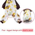 2pcs Cotton Dog Nightclothes,pet Clothes Sleepwear for Dogs Puppy -l