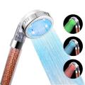 Led Shower Head with Filter Beads, High Pressure Handheld - Large
