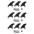 3x Surfboard Fin Kits Soft Top Foam Accessories for Surfing