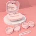 Contact Lens Automatic Cleaner, Portable Electric Cleaner Pink