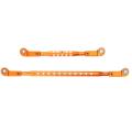 Metal Steering Link Set Steering Link Rod for 1/6 Rc Crawler,orange