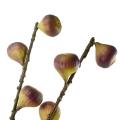 2pcs Artificial Fruit Lifelike Simulated Fig Prop Garden Decoration
