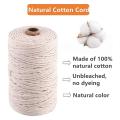 Macrame Cord for Plant Hanger Handmade Making Cotton Rope(218 Yards)