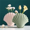 Ceramic Flower Pot Ornaments Desktop Flower Vase Decorative-c