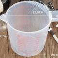 2x 1000ml Measuring Cup Baking Tool Kitchen Tool Plastic with Scale