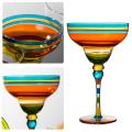 Handmade Colorful Cocktail Cup Wine Glasses Party Home Drinkware 2