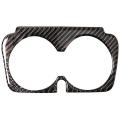 For Mercedes Benz W205 C Class Carbon Fiber Cup Holder Frame Stickers
