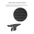 Carbon Fiber Gear Shift Knob Cover Trim Gear Shift Head Decoration