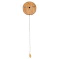 Nordic Wood Wall Lamp for Bedroom Corridor with Zip Switch Rotatable