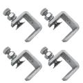 4pcs Stainless Steel C Clamp Tiger Clamp Tools for Welding/carpenter