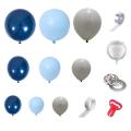 Blue Balloon Garland Arch Kit with Night Blue Balloons