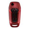 Soft Tpu Car Key Chain Covers Case for Ford Fusion Fiesta,red