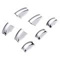 7pcs Car Chrome Interior Door Switch Styling Trims for Tesla