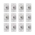 12pcs Hot Wheels for Furniture Stainless Steel Roller