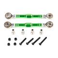 Cnc Metal Tie Pull Rod Set for 1/5 Hpi Km Rovan Car Toys Parts,green