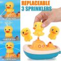 Baby Bath Toys for Toddler Duck Electric Shower Sprayer Bath Toys
