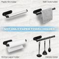 Roll Paper,wall Mount Holder Kitchen Tissue Towel Rack Holders A