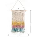 Macrame Wall Hanging Woven Wall Art Macrame Tapestry with Tassel