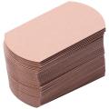 52x Wedding Favor Box Paper Pillow Party Cake Candy Bag Brown
