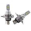 H4 9003 Hb2 Led Headlight Bulbs Kit High Low Beam Bright 35w White