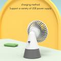 Sothing Desktop Fan Rainforest Version Mini Cooler for Home White