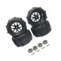 4pcs 84mm Snow Sand Tire Tyre Wheel for Wltoys Rc Car Upgrade Parts
