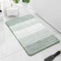 Super Absorbent Bathroom Mats Thick Velvet Floor Carpet Non-slip ,e