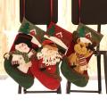 Christmas Socks Gift Bag Christmas Gift Supplies Santa Socks