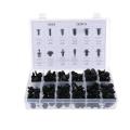 240 Piece Push Retainer Assortment Kit for Ford Honda with Clear Case