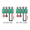 2pcs Timer Delay Relay Dc24v 20a 480w Programmable Cycle Timer Switch