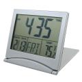 Foldable Battery Supply Calendar Temperature Digital Alarm Clock