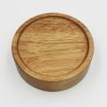 4 Mason Jar Lids Wide Mouth (acacia Wood) for Ball Jars Only