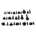 630 Pcs Car Retainer Clips Plastic Fasteners Kit Fender Rivet Clips