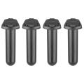 4pcs Flush Boat Rod Holder Bracket with Cap Cover for Kayak Pole