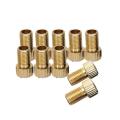 10pcs Presta to Schrader Valve Adapter Converter Alloy Bike Tire Tube