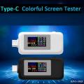 Type-c Usb Tester Current 4-30v Usb-c Voltage Current Tester,black