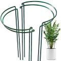 4 Pcs Plant Support Stakes Ring Cage Metal Garden Plant Stake