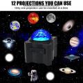 Star Projector, 12 In 1 Nebula Lights with Remote, Galaxy Projector