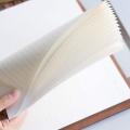 A5 Notebook 6 Holes Pu Leather Cover Notebook (brown)