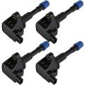4pcs Ignition Coils for Honda Fit Jazz Freed Acura Ilx Insight 12-16