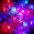 10pcs Mini Round Ball Led Balloon Rgb Lights Flash Lamps Multicolor