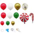 102 Pack Christmas Balloons Garland Arch Kit for Christmas Holiday