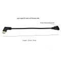 Dp to Dp Cable, 12 Inch / 30cm Right Angle 90 Degree Displayport (dp)