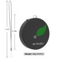 2pack Personal Air Purifier Necklace Mini Ionizer Negative Ion Black