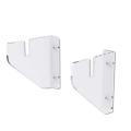 2pcs Skateboard Display Rack,invisible Wall Mount for Snowboarding
