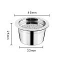 Stainless Steel Coffee Capsule for K Fee&tchibo Cafissimo Cream Maker