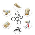 740pcs Rubber O Ring Assortment Kits for Automotive Repair, Faucet