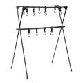 Outdoor Camping Portable Double-layer Rack Camping Rack